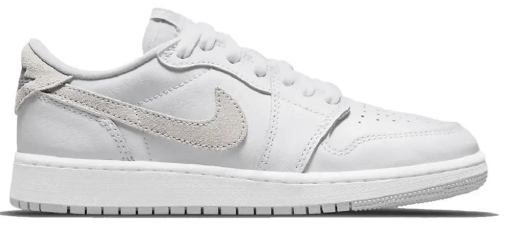 Giày Nike Air Jordan 1 Retro Low OG GS 'Neutral Grey' 2021 CZ0858-100