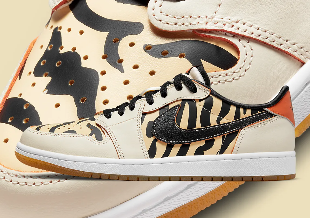 Giày Nike Air Jordan 1 Low OG 'Year Of The Tiger' DH6932-100 - Ảnh 5