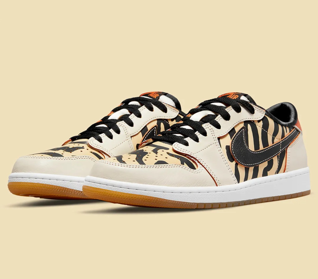 Giày Nike Air Jordan 1 Low OG 'Year Of The Tiger' DH6932-100 - Ảnh 3