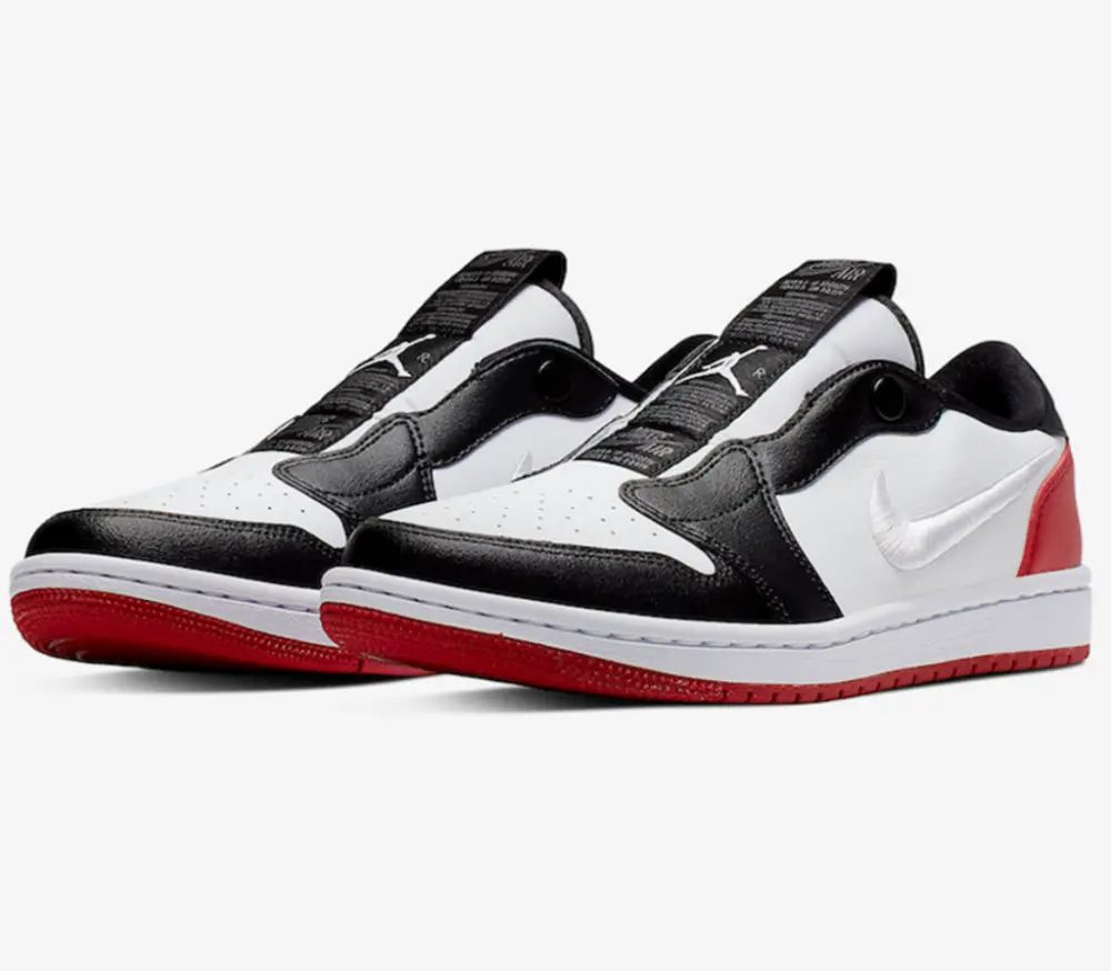 Giày Nike Wmns Air Jordan 1 Low Slip 'Black Toe' AV3918-102 - Ảnh 4