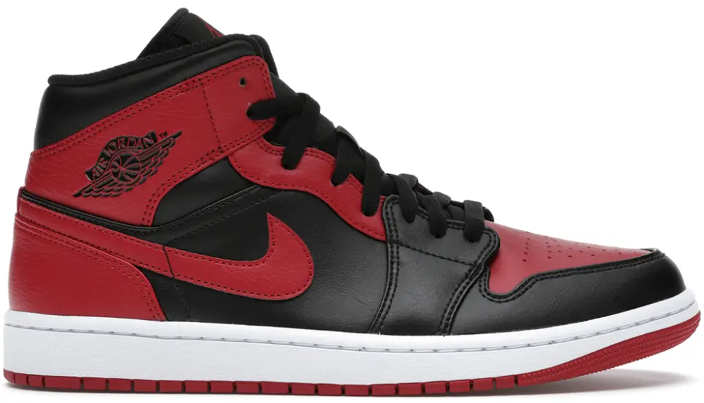 Giày Nike Air Jordan 1 Mid "Banned" 2020 554724-074