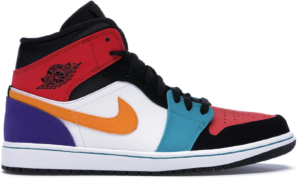 Giày Nike Air Jordan 1 Mid Bred Multi-Color 554724-125