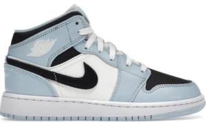 Giày Nike Air Jordan 1 Mid GS 'Ice Blue' 555112-401