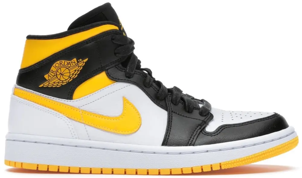 Giày Nike Air Jordan 1 Mid Laser 'Orange x Black' CV5276-107