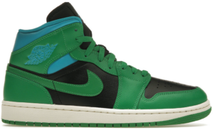 Giày Nike Air Jordan 1 Mid 'Lucky Green Aquatone' BQ6472-033