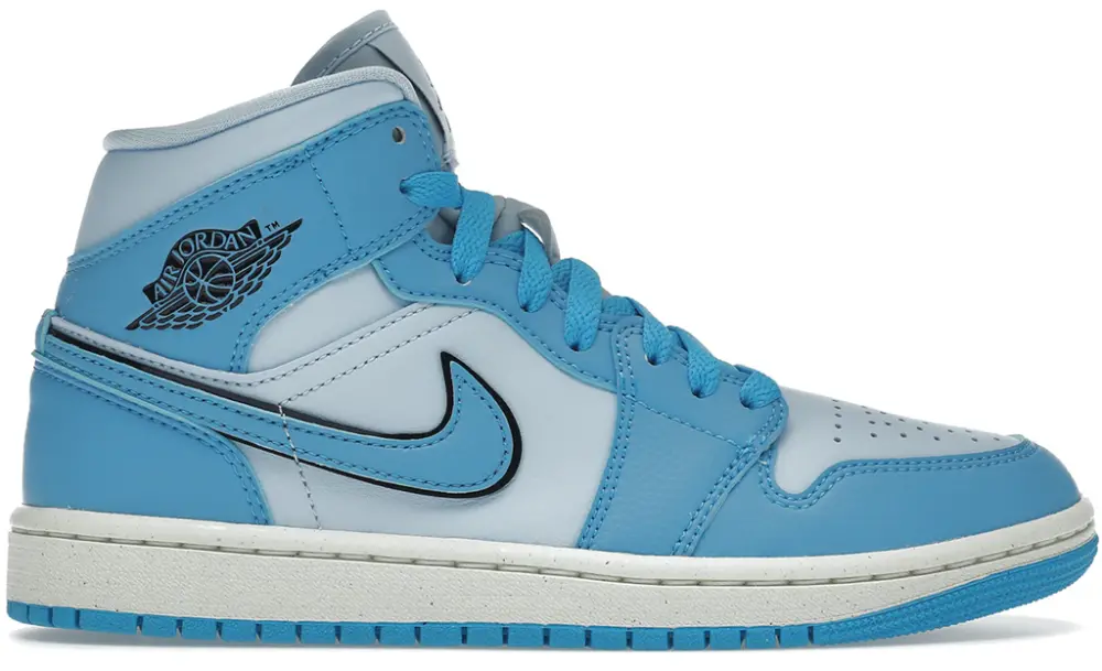 Giày Nike Air Jordan 1 Mid 'Ice Blue' DV1302-400