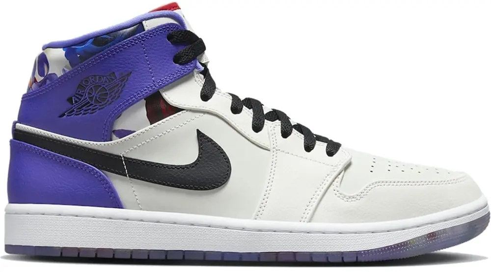 Giày Nike Air Jordan 1 Mid 'Valentine's Day Flowers' FD4330-101