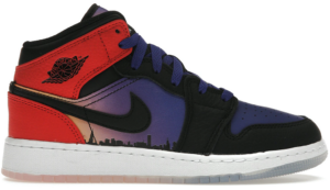 Giày Nike Air Jordan 1 Mid SS GS 'Skyline' DX4379-400