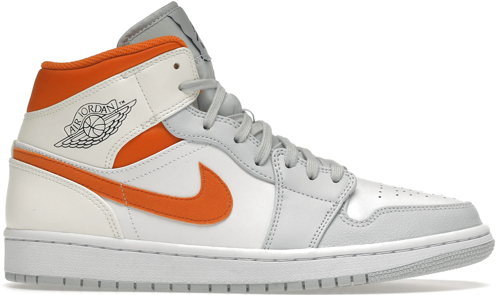 Giày Nike Air Jordan 1 Mid 'Starfish Pure Platinum' CW7591-100