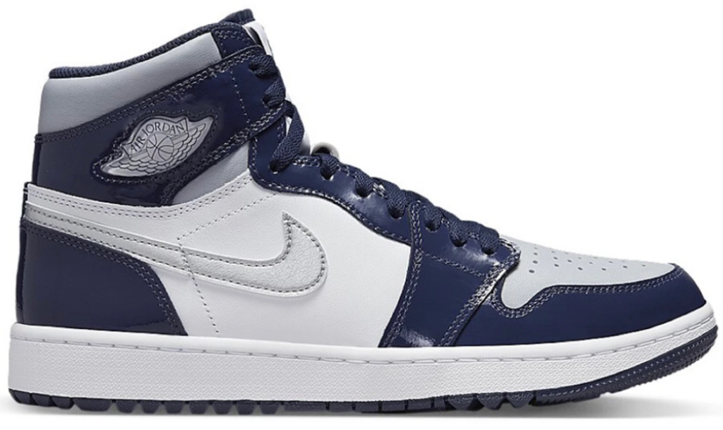 Giày Nike Air Jordan 1 High Golf 'Patent Midnight Navy' DQ0660-100