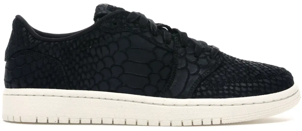 Giày Nike Wmns Air Jordan 1 Retro Low 'Black Python' AJ6004-010