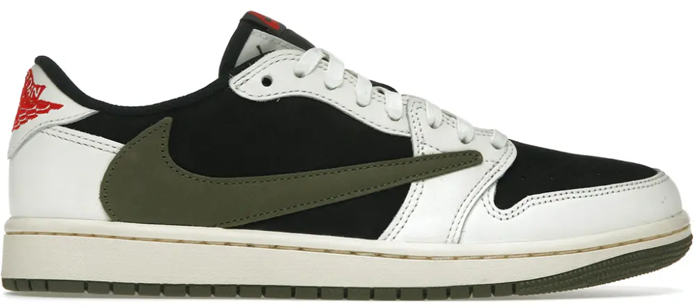 Giày Nike Air Jordan 1 x Travis Scott Retro Low OG SP 'Olive' DZ4137-106