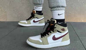 Alternative view of Giày Nike Air Jordan 1 Zoom 'Neutral Olive' CT0978-203