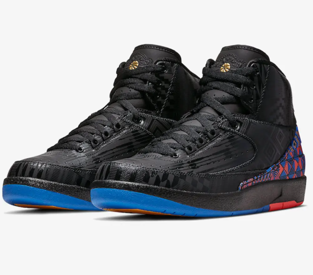 Giày Nike Air Jordan 2 Retro 'Black History Month' 2019 BQ7618-007 - Ảnh 3