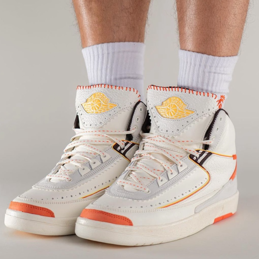 Giày Nike Air Jordan 2 Retro Maison 'Chateau Rouge' DO5254-180 - Ảnh 2