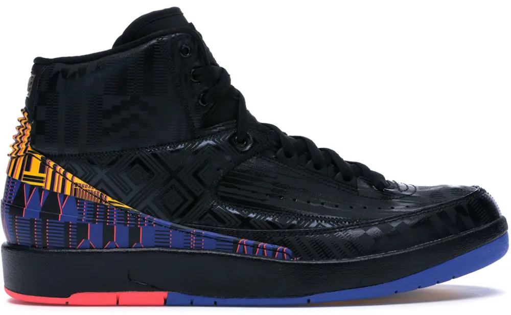 Giày Nike Air Jordan 2 Retro 'Black History Month' 2019 BQ7618-007