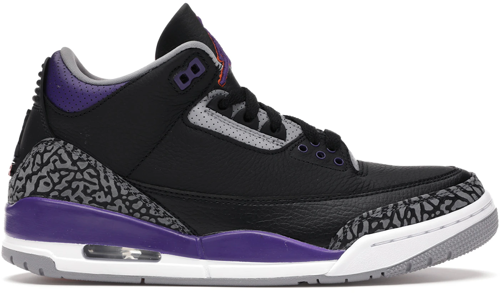 Giày Air Jordan 3 Retro 'Court Purple' CT8532-050
