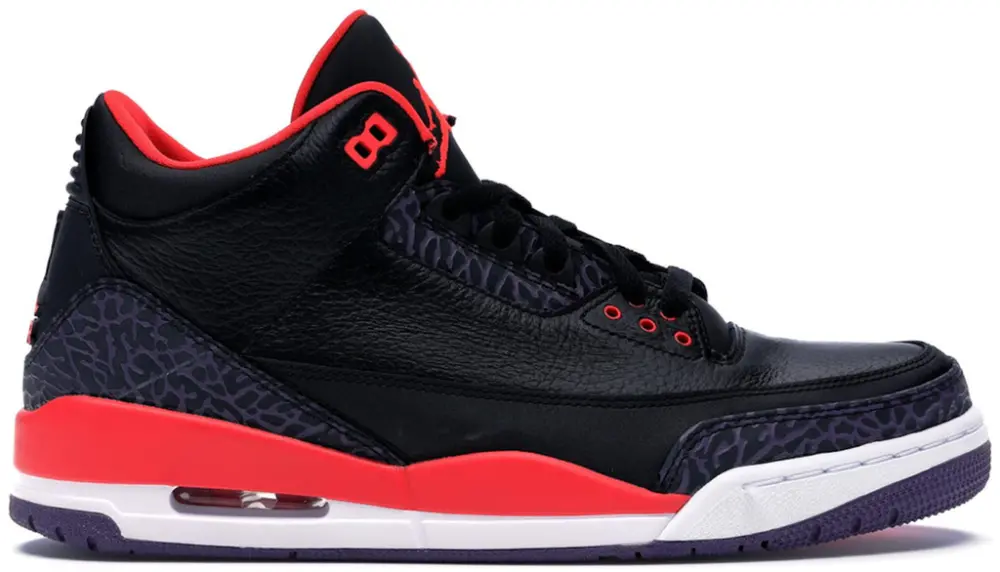 Giày Nike Air Jordan 3 Retro 'Crimson' 136064-005