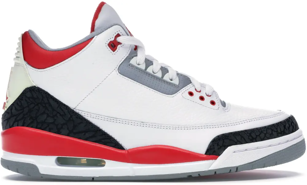 Giày Nike Air Jordan 3 Retro 'Fire Red' 2007 136064-161
