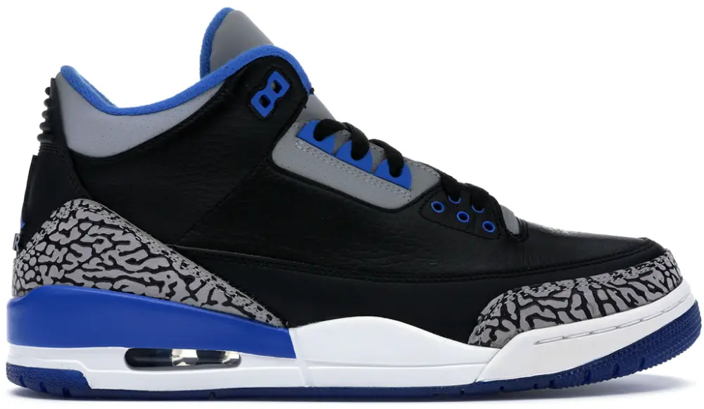 Giày Nike Air Jordan 3 Retro 'Sport Blue' 136064-007