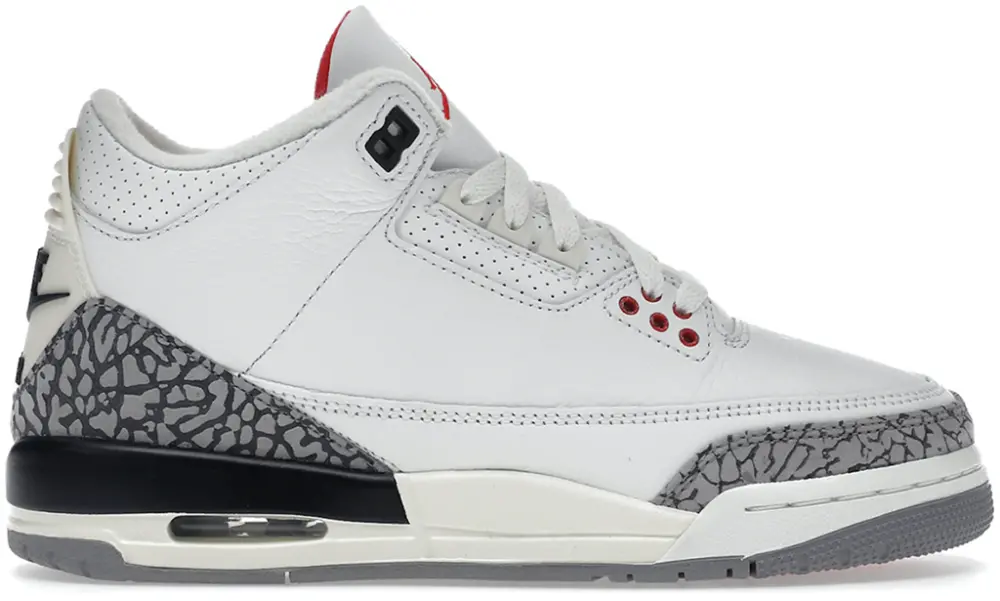 Giày Nike Air Jordan 3 Retro GS 'White Cement' DM0967-100