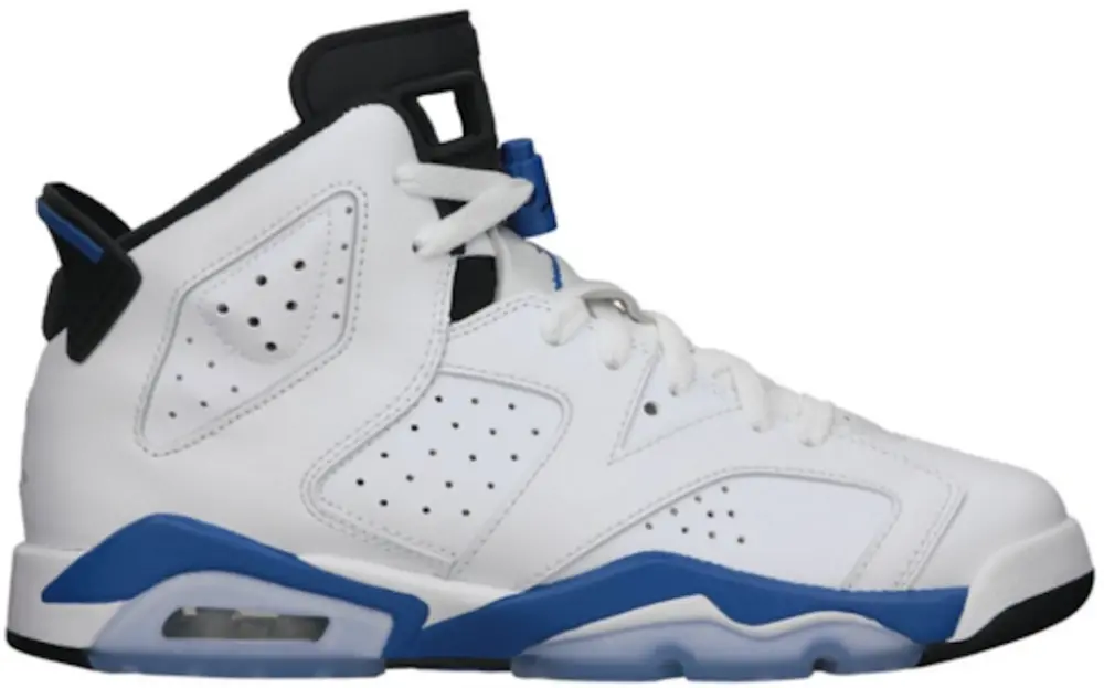 Giày Nike Air Jordan 6 Retro BG 'Sport Blue' 384665-107