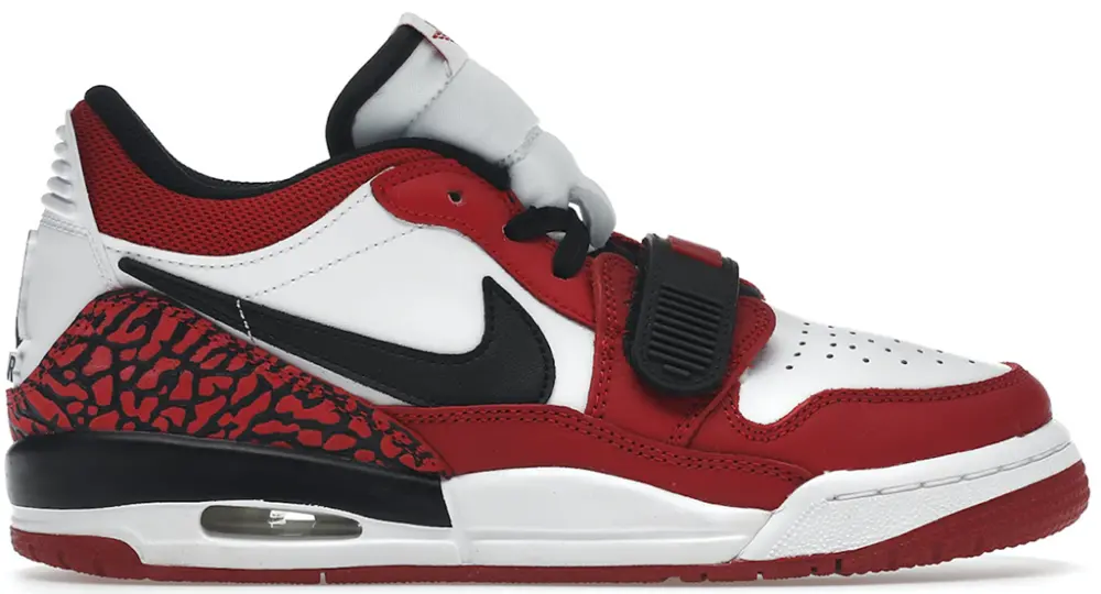 Giày Nike Air Jordan Legacy 312 Low GS ‘White Gym Red’ CD9054-116