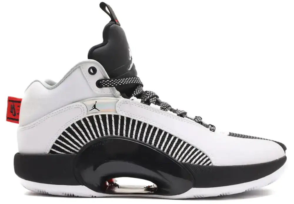 Giày Nike Air Jordan 35 Low GS ‘Black White Red’ CQ9433-101