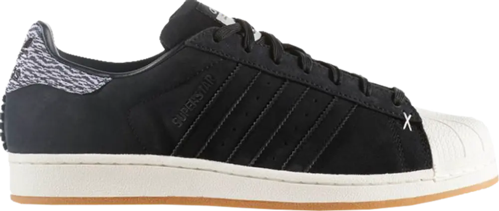 Giày Adidas Superstar 'Black Gum' B27737