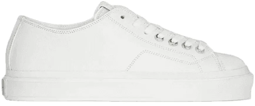 Giày Givenchy City In Leather 'White' BE001NE145-100