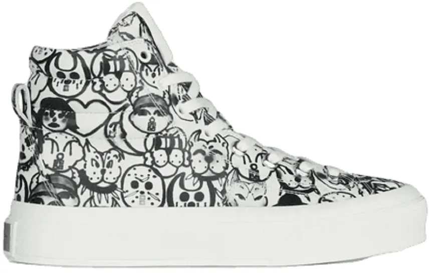 Giày Givenchy City High 'White Black' BE0025E1B4-116