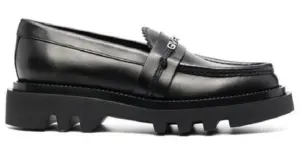 Giày Givenchy Elba Loafers In Leather 'Black' BE200XE0XV-001