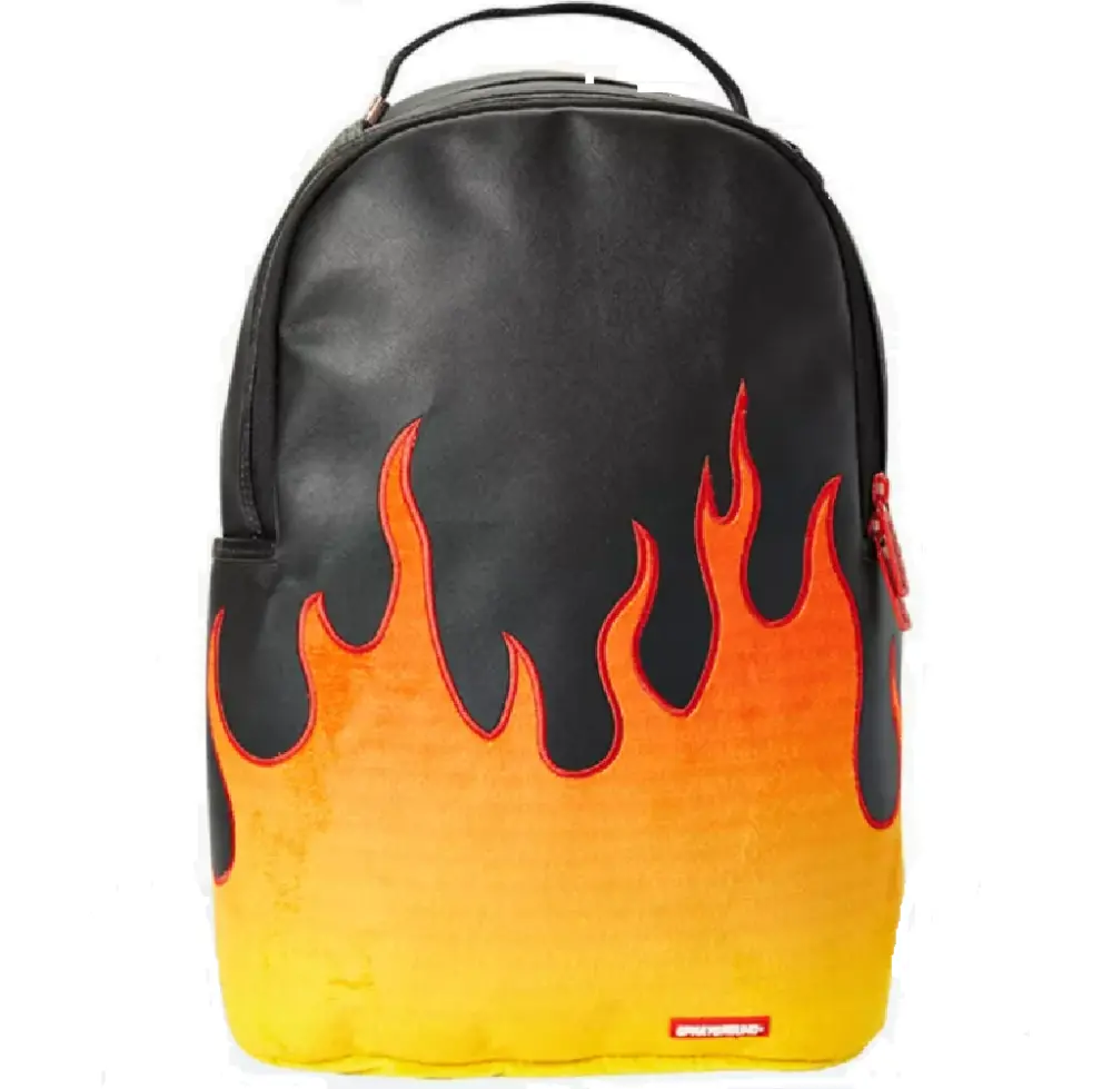 Balo Sprayground Cream Flame Backpack