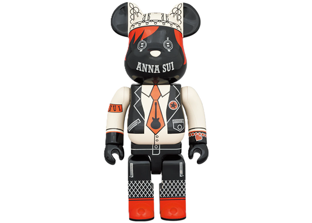 Mô Hình Bearbrick Anna Sui Red & Beige