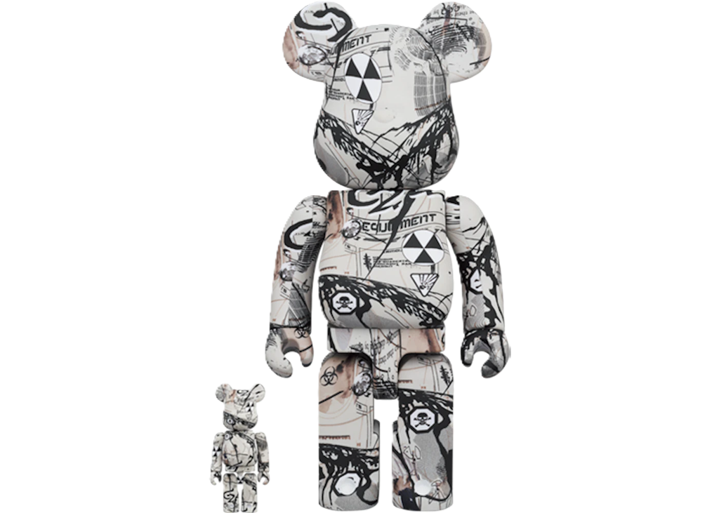 Mô Hình Bearbrick Hiroki Sukuda 100% & 400%