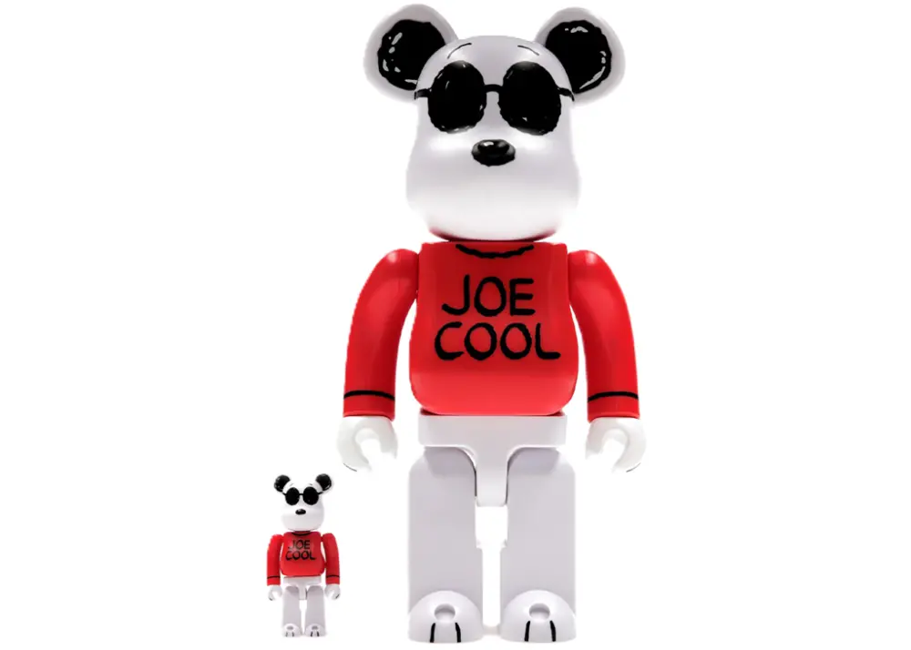 Mô Hình Bearbrick Snoopy Joe Cool 100% + 400%
