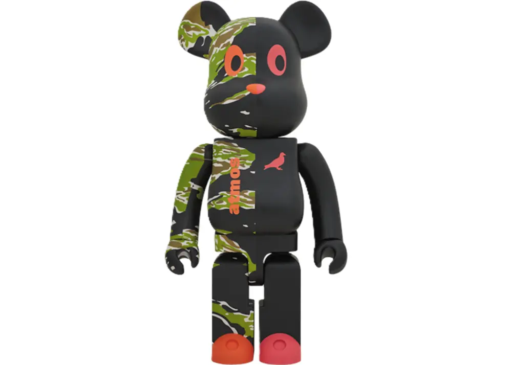 Mô Hình Bearbrick Atmos Staple 1000%