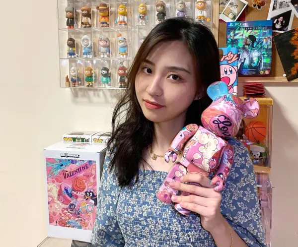 Mô Hình Bearbrick x QQ Valentine Limited Edition 520 - Ảnh 5