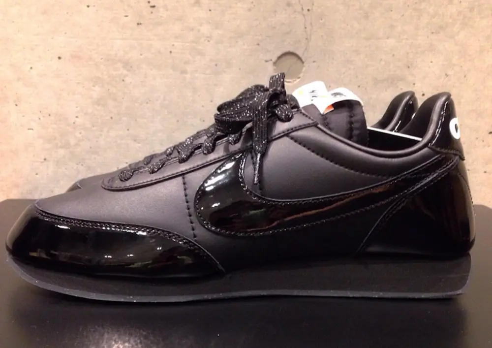 Giày Nike Comme des Garçons x Night Track 'Black' AQ3695-001 - Ảnh 4