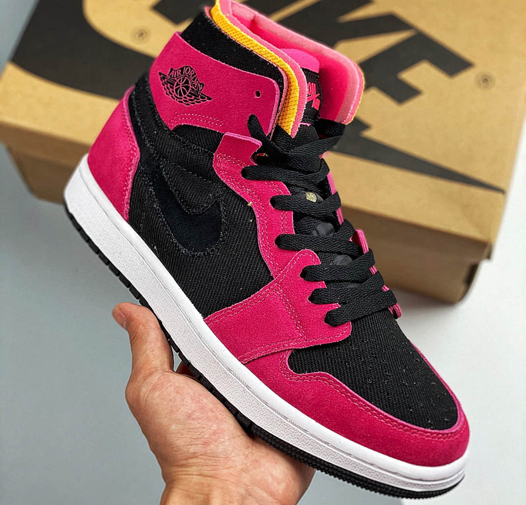 Giày Nike Air Jordan 1 High Zoom Comfort 'Fireberry' CT0978-601 - Ảnh 3