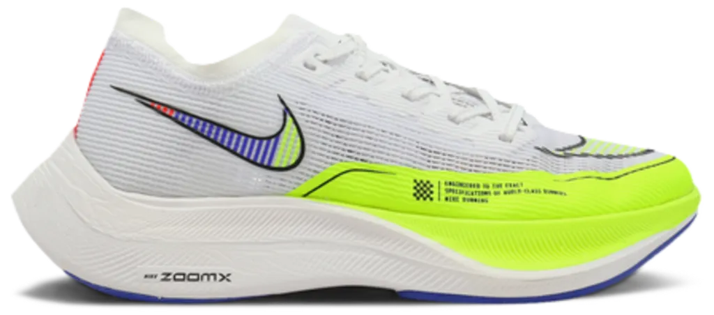 Giày Nike ZoomX Vaporfly Next% 2 White Volt CU4123-103