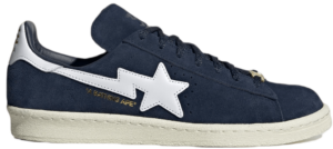 Giày Adidas BAPE x Campus 80s '30th Anniversary - Navy' ID4770