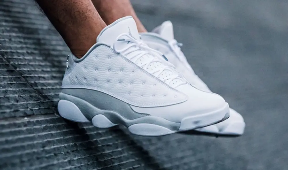 Giày Nike Air Jordan 13 Retro 'Wolf Grey' 414571-160 - Ảnh 3