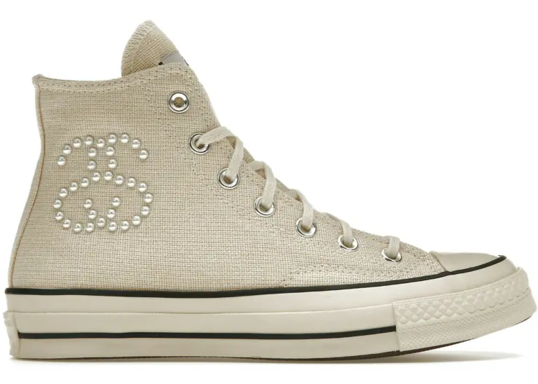 Giày Converse Chuck Taylor All-Star 70 Hi Stussy 'Fossil Pearl' A02051C