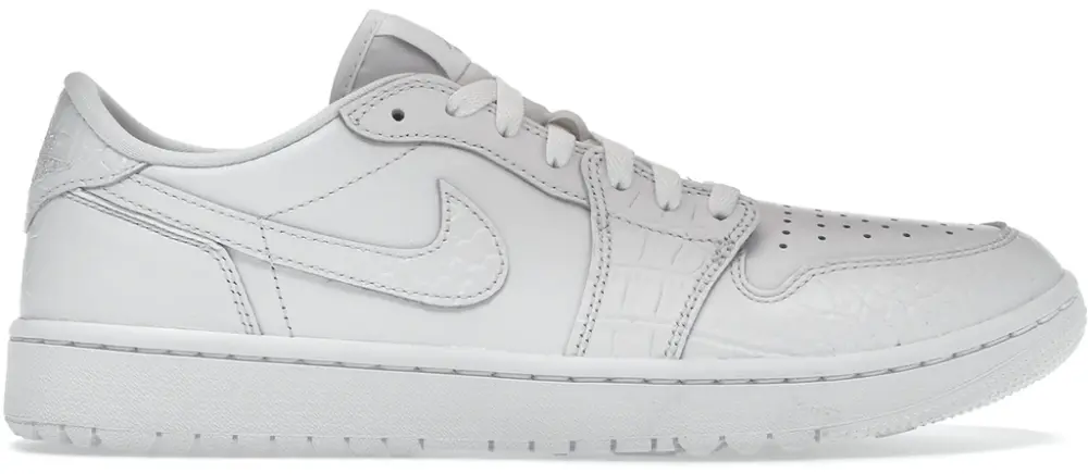 Giày Nike Air Jordan 1 Retro Low Golf 'White Crocodile' DD9315-110