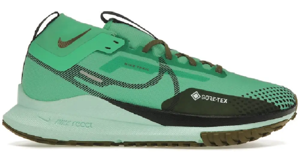 Giày Nike React Pegasus Trail 4 GORE-TEX 'Spring Green Olive' DJ7926-301