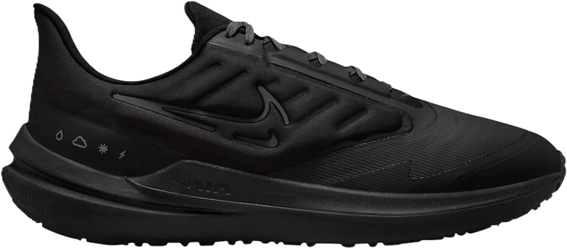 Giày Nike Air Winflo 9 Shield 'Triple Black' DM1106-007