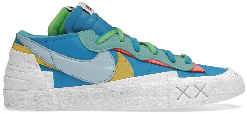 Giày Nike KAWS x sacai x Blazer Low 'Neptune Blue' DM7901-400