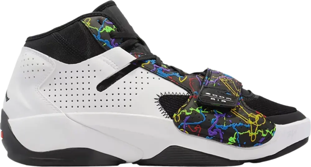 Giày Nike Air Jordan Zion 2 'Black White Multi' DO9068-003