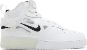Giày Nike Air Force 1 Mid React '40th Anniversary White Black' DQ7668-100